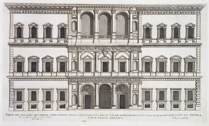Palazzo Farnese, aus 